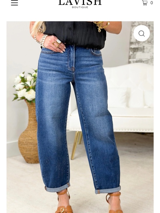 Risen Jeans Denim - Risen barrel jean